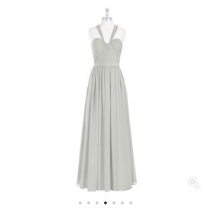 Azazie Silver Bridesmaid/ formal dress